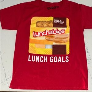 Red Kids Graphic T-Shirt